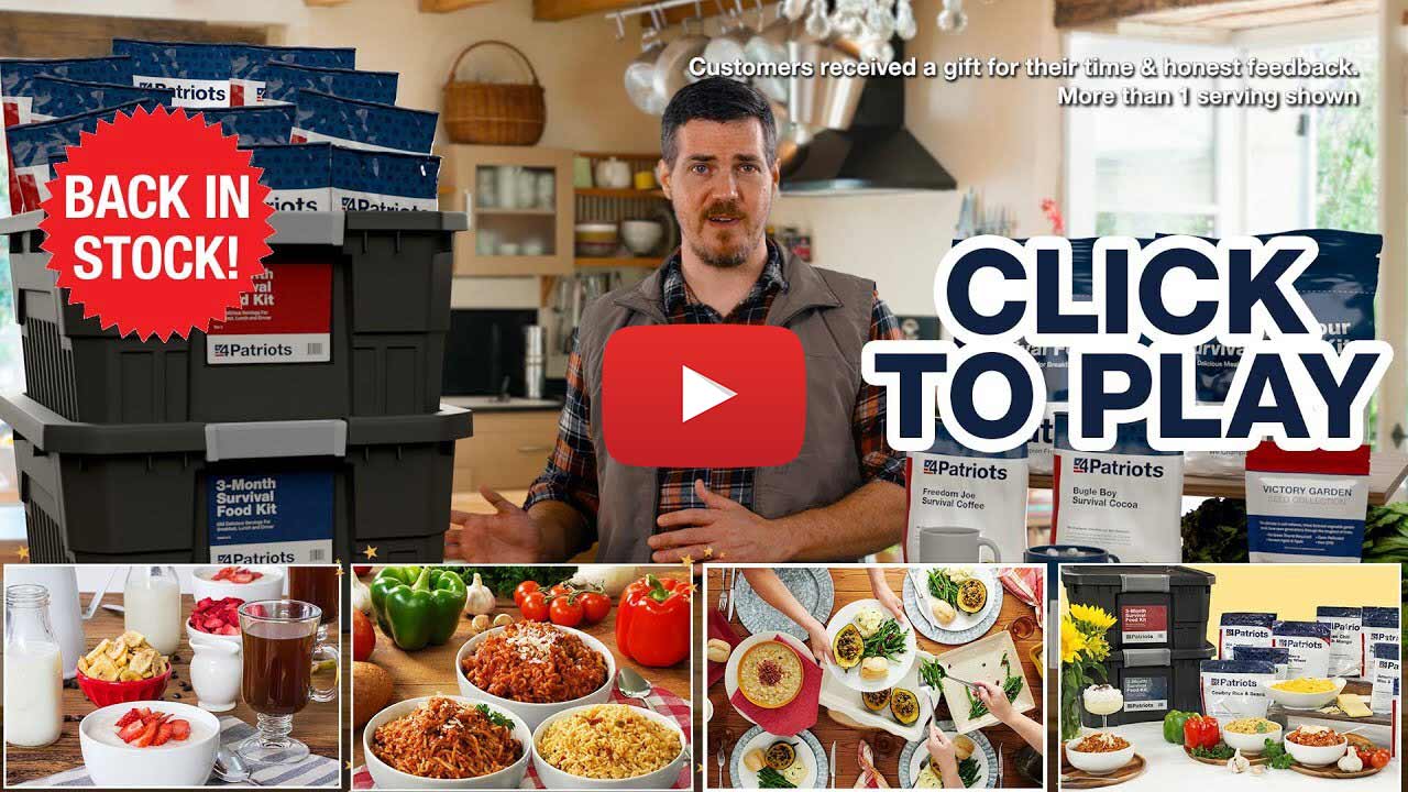 Survival Food Kits Video