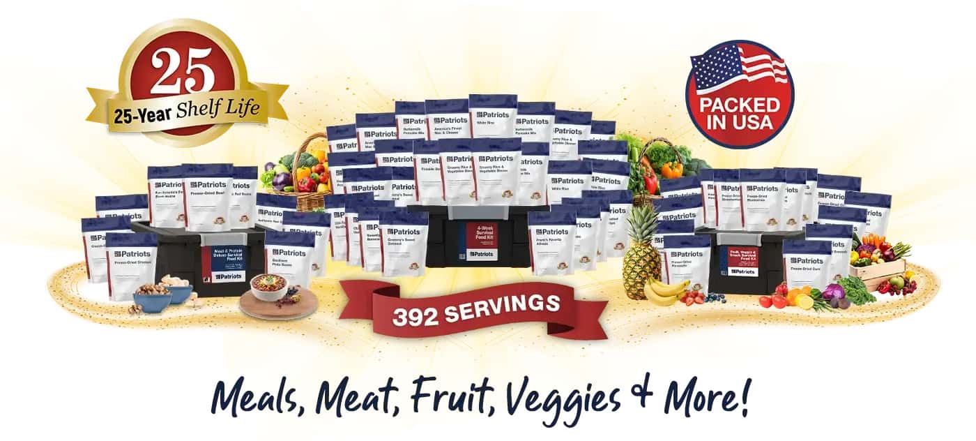 4Patriots Survival Food Kit