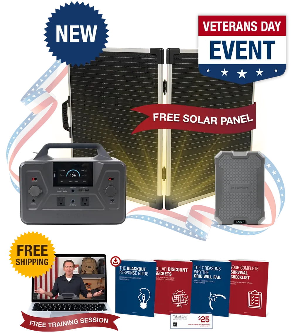 Patriot Power Sidekick and Solar Panel