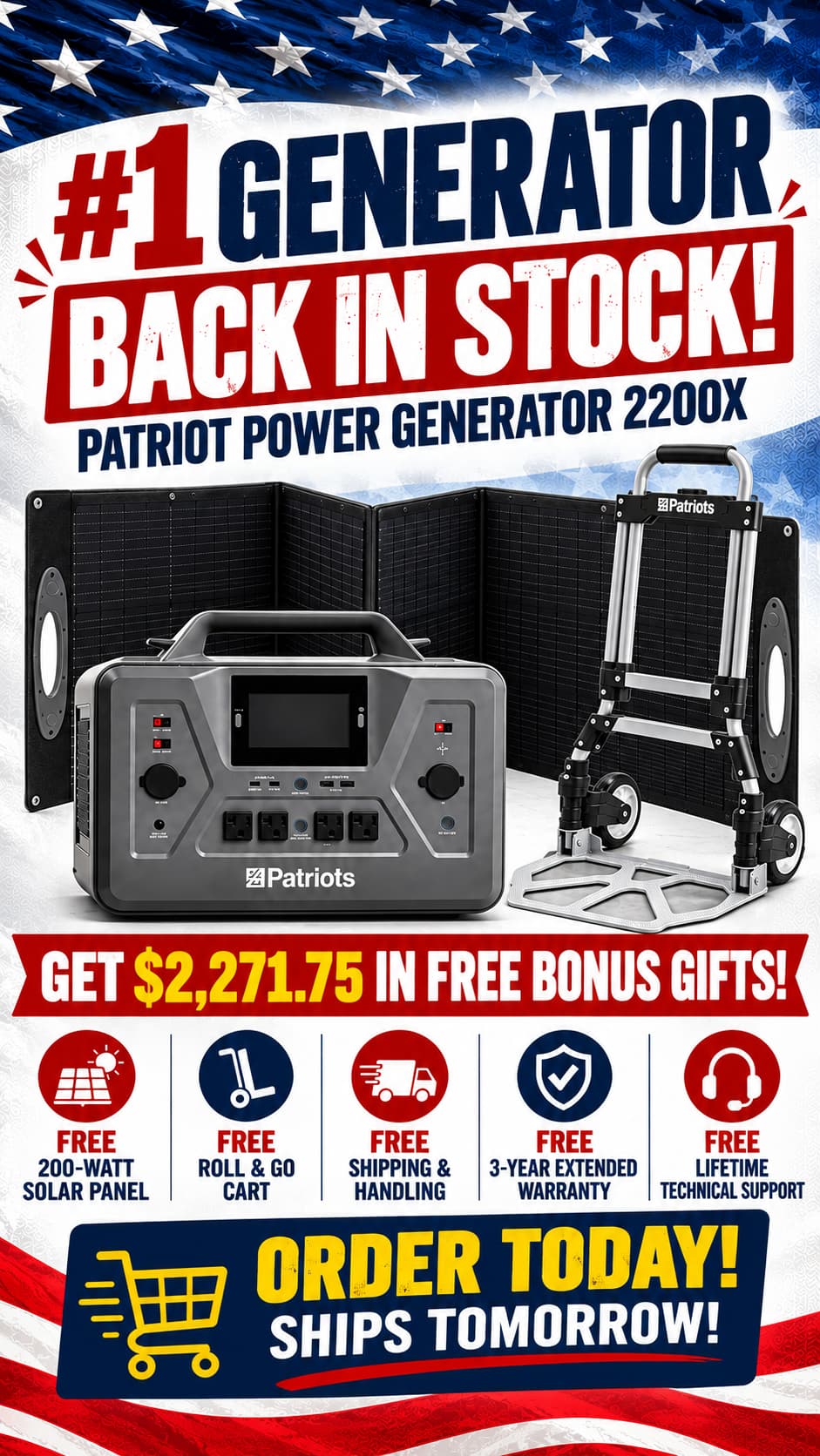 Patriot Power Generator 2200X