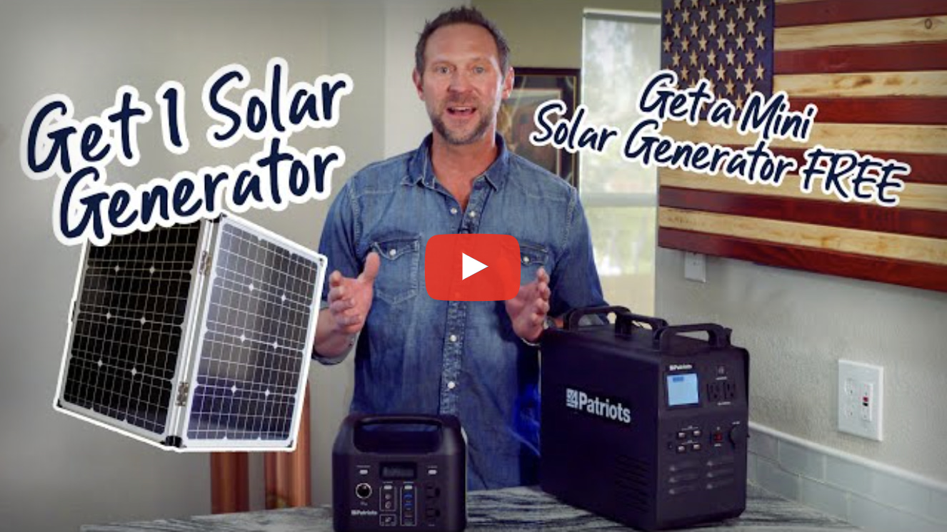 Get a Mini Solar Generator... FREE