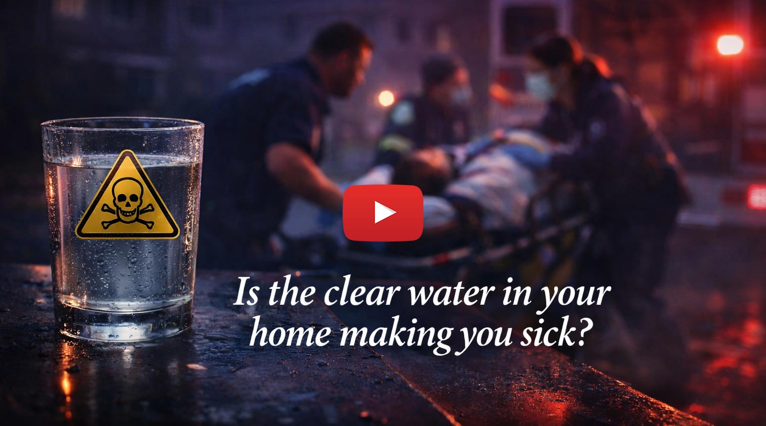 Is the clear water in your home making you sick?